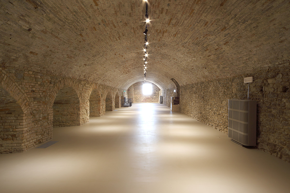 Castello di Sorrivoli, restauro delle cantine